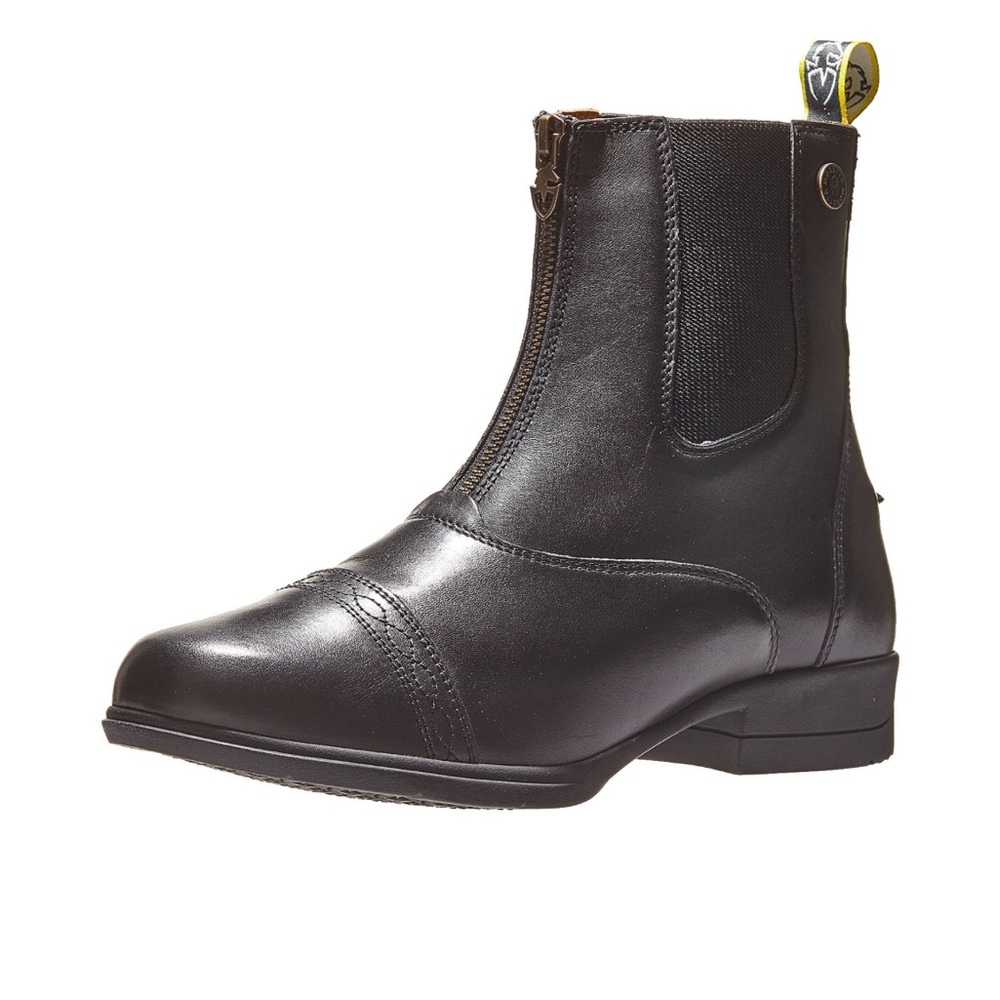 Moretta -Black Leather Paddock Boots